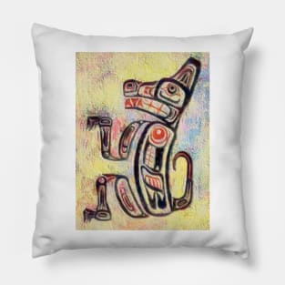 Haida Bird Pillow