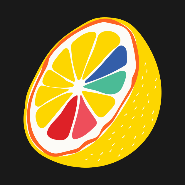 Rainbow Lemon by Marina BH