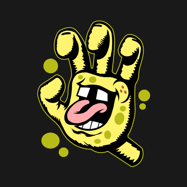 Screaming Sponge by ClayGrahamArt