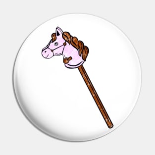 Pink Stick Horse Pin