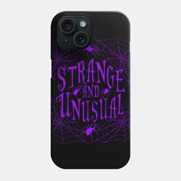 Strange and Unusual Purple Phone Case by RavenWake