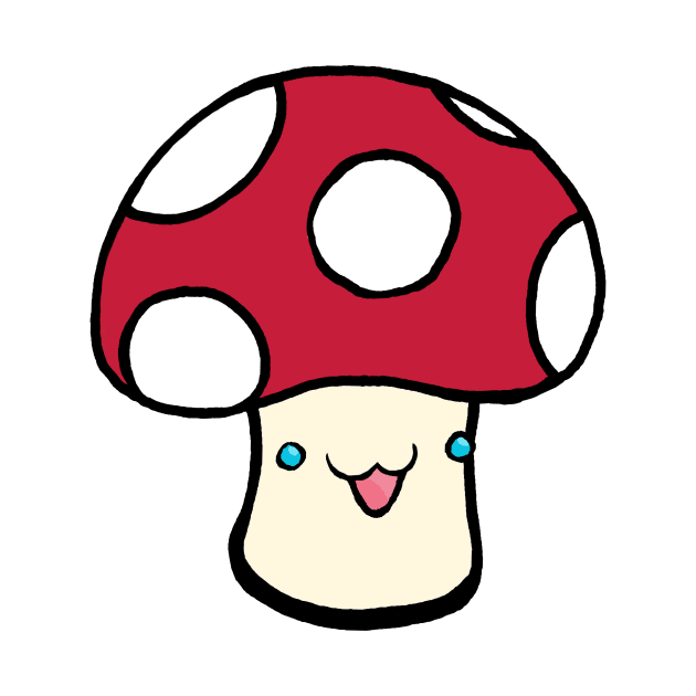 Smiling Mushroom by EverydayEnby