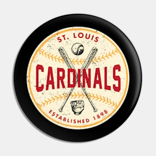 St Louis Cardinals 3 By Buck Originals Pin