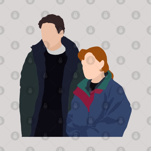 mulder and scully by aluap1006