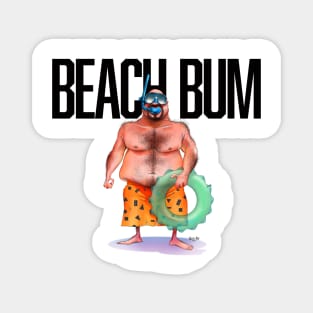 Beach Bum Magnet