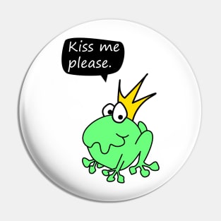 Frog king wants to kiss Pin