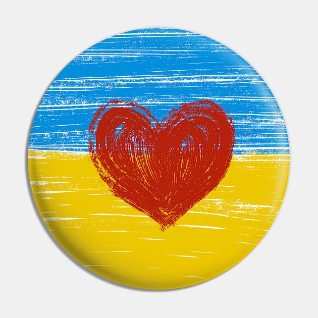 Support Ukraine Pin by Nastya Li