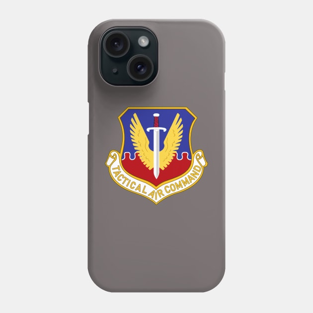 Tactical Air Command Crest (Small) Phone Case by John_Matthews_Art