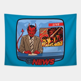 Breaking News Tapestry