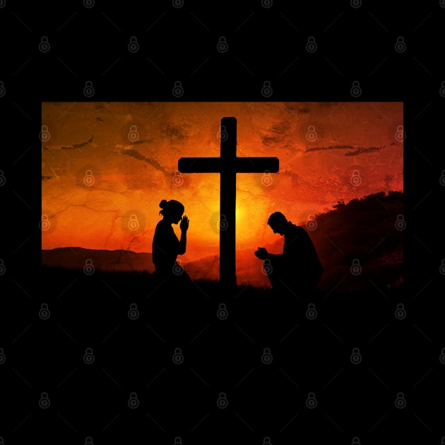 Cross - Christian by ChristianShirtsStudios