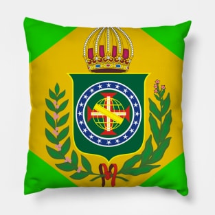 Brazil empire flag Pillow