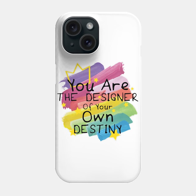 Destiny Rainbow Quotes LGBT Pride Phone Case by saigon199x