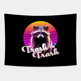 trick or trash - retrowave Tapestry