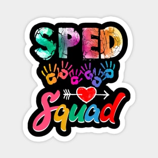 SPED Squad Special Education Teacher Squad Gift for Teacher Magnet