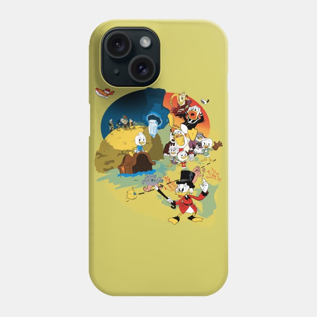 The adventure begins Phone Case by ManuLuce