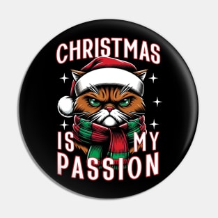 Christmas is my fashion - Catmas gift Pin