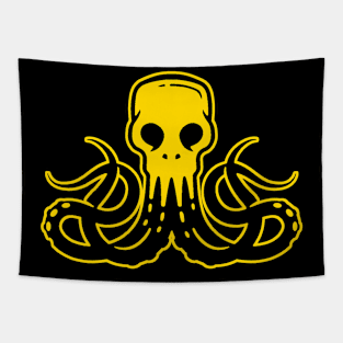 Octopus Skull Tapestry