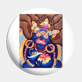 Mahakala Buddhist Demon Pin