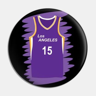 Los Angeles Sparks uniform number 15 Pin