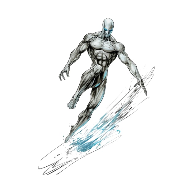 MINIMAL SILVER SURFER by Drank