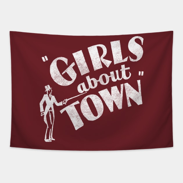 Girls About Town Tapestry by vokoban