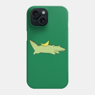 Banana Alligator Phone Case