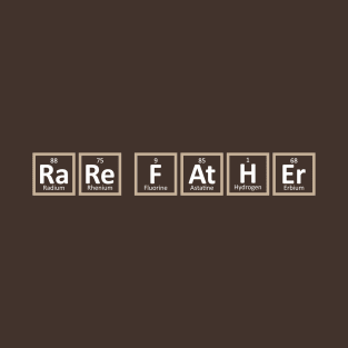 Rare Father Periodic Table T-Shirt