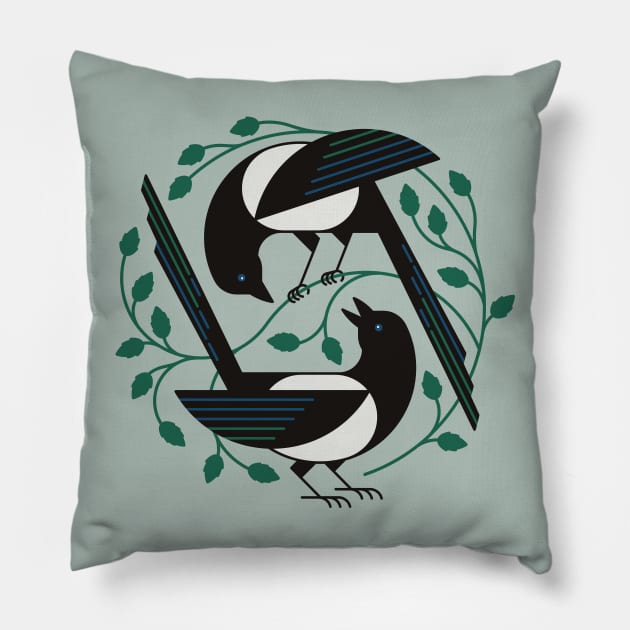 The Joy of Spring Pillow by Thepapercrane