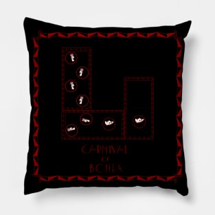 Carnival of Bones Pillow