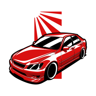 Red IS200 IS300 Altezza JDM T-Shirt