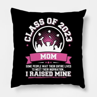 Proud Mom Of A Class Of 2023 Graduate Pillow