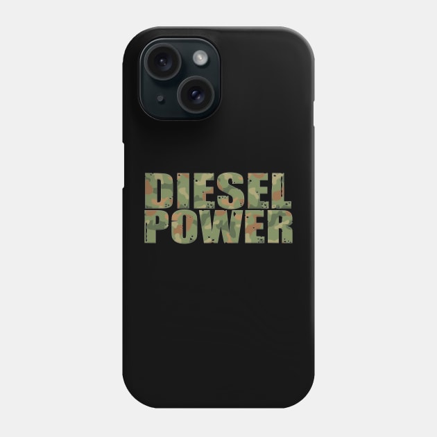 Diesel Power Phone Case by JayD World