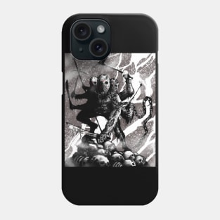 3 Headed Jason Phone Case