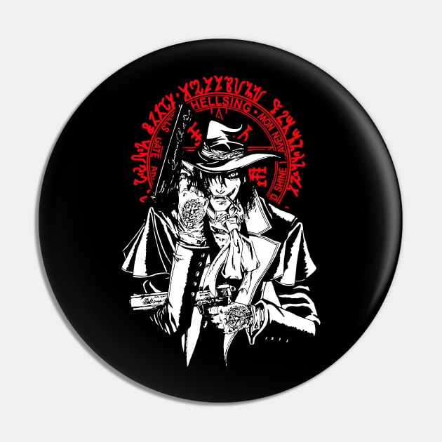 Alucard Hellsing Pin by vesterias