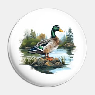 Mallard Pin