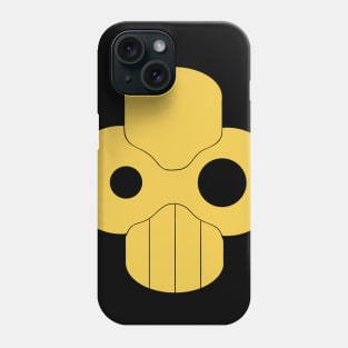 Bio-Mech Skull (transparent background) Phone Case