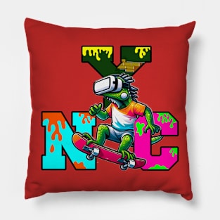 NYC SKATE ART Pillow