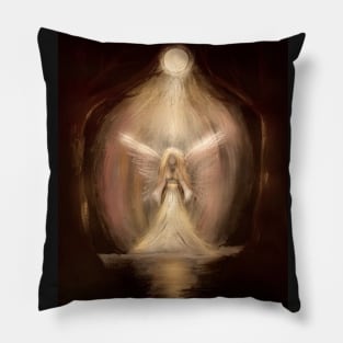 Angel of the night Pillow