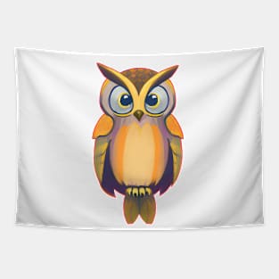 Cute Owl Tapestry