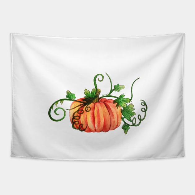 Pumpkin Tapestry by JessiLeigh