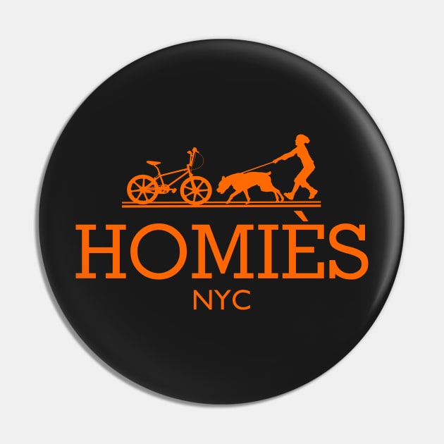 HOMIES NYC Pin by mbassman