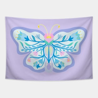 Blooming Butterfly Tapestry