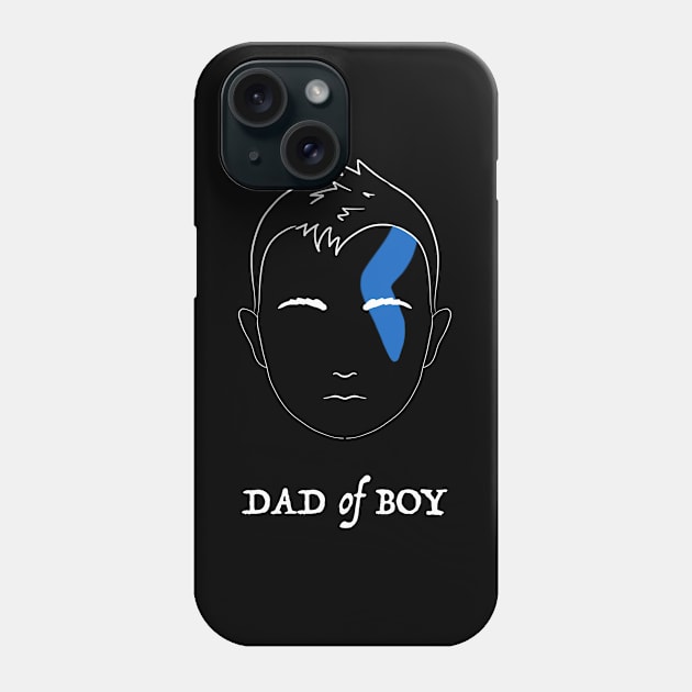 Dad of Boy v2 Phone Case by Yaalala