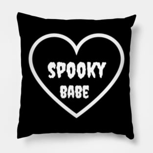 Spooky babe Pillow