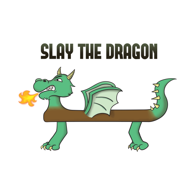 Discover Slay the Dragon Beam - Gymnastics - T-Shirt