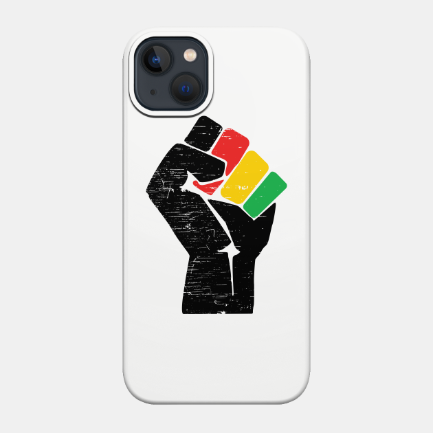 Black History Month Black Pride Distressed Design - Black History Month - Phone Case