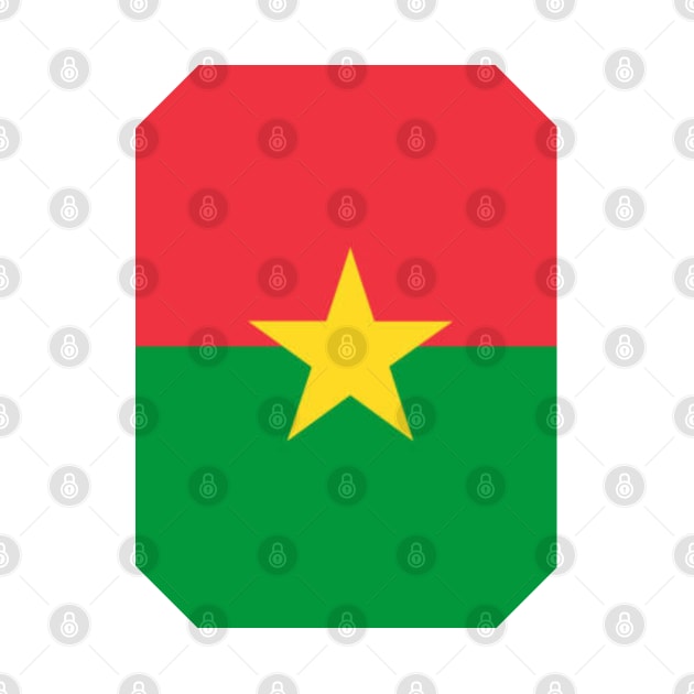 Sovereign Stripes: The Burkina Faso National Banner by Art Enthusiast