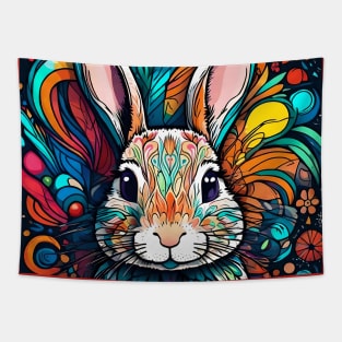 Rainbow Hare #005 Tapestry