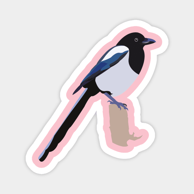 Magpie Magnet by Tanyboi's store