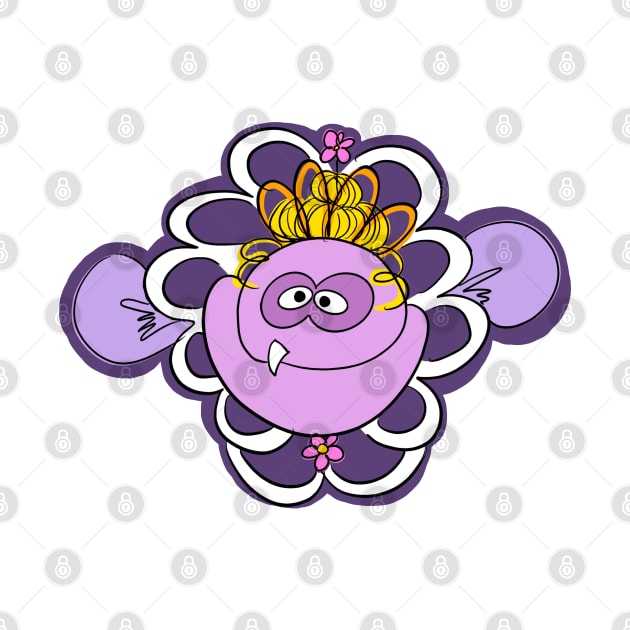 Aunt Taminella inspired Muppet Frog Prince Illustration by Debra Forth